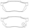 AISIN ASN-97W Brake Pad Set, disc brake